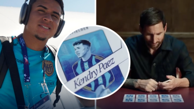 Photo of Lionel Messi elige a Kendry Páez en un comercial con otras jóvenes figuras del fútbol mundial