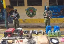 Photo of Fronteras norte y sur ponen a Ecuador en medio del narcotráfico y tráfico de armas