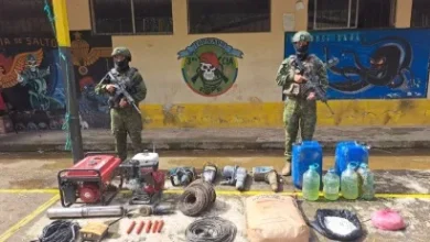 Photo of Fronteras norte y sur ponen a Ecuador en medio del narcotráfico y tráfico de armas