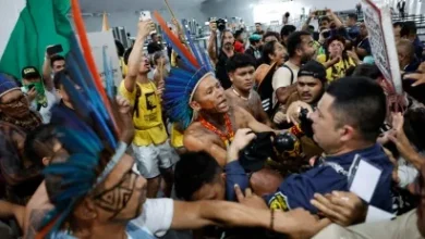 Photo of Miles de manifestantes protestan contra la COP30 en Belém, Brasil
