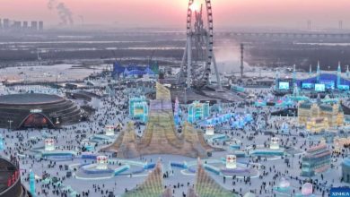 Photo of ¡China lo hizo de nuevo! Abrió el parque de hielo y nieve más grande del mundo