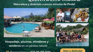 Photo of Quinta Santo Thomas: naturaleza, descanso y diversión a pocos minutos de Pindal