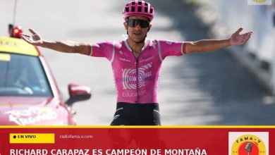 Photo of Richard Carapaz gana por segunda vez el título de rey de la montaña del Tour de Francia