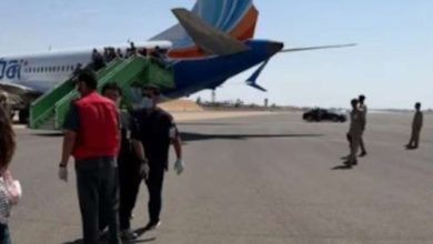 Photo of Imágenes aterradoras del avión que iba a Israel tras ataque a piloto