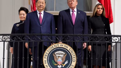 Photo of Donald Trump y Melania reciben a Xi Jinping y a su esposa para una cena de Estado en la Casa Blanca