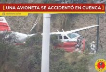 Photo of Una avioneta se accidentó en Cuenca