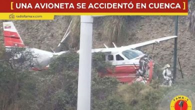 Photo of Una avioneta se accidentó en Cuenca