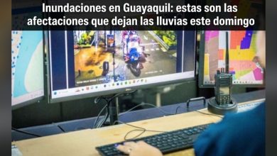 Photo of Inundaciones en Guayaquil: estas son las afectaciones que dejan las lluvias este domingo